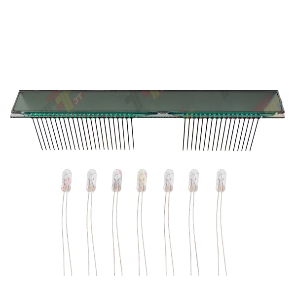 LCD Screen Display for Lexus SC300/SC400 Climate Control unit 1992-2000 + bulbs - 3T.ALLWAY
