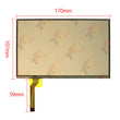 LTA070B2C1F 7" Touch panel Display for Lexus IS250 IS350 IS-F Navigation Stereo - 3T.ALLWAY