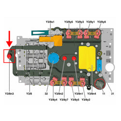 Auto Transmission 722.9 TCU TCM Sensor Y3/8n3 For Mercedes Benz 7G 2000~2011 - 3T.ALLWAY