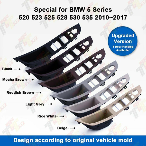 Interior Door Handles for BMW 5 Series LHD & RHD F10 F18 520 523 525 2010~2017 - 3T.ALLWAY
