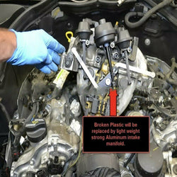 Mercedes-Benz W211 W171 W203 Intake Engine Manifold Vacuum Hose 600MM with Tool - 3T.ALLWAY