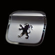 Silver Engine Oil Filler Cap Gas Tank Cover Protector for Peugeot 308 408 4008 - 3T.ALLWAY